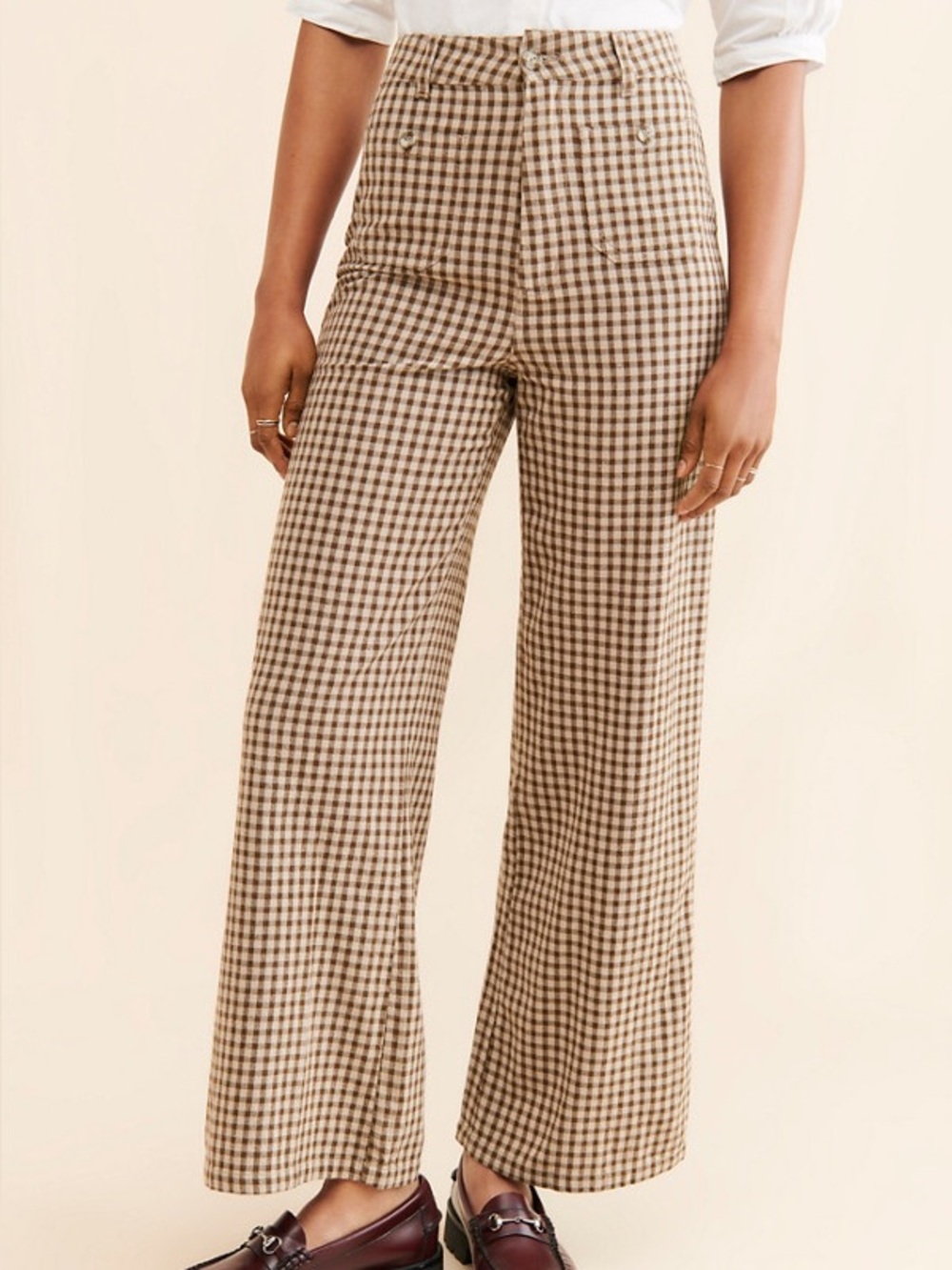 Rolla’s gingham sailor pants